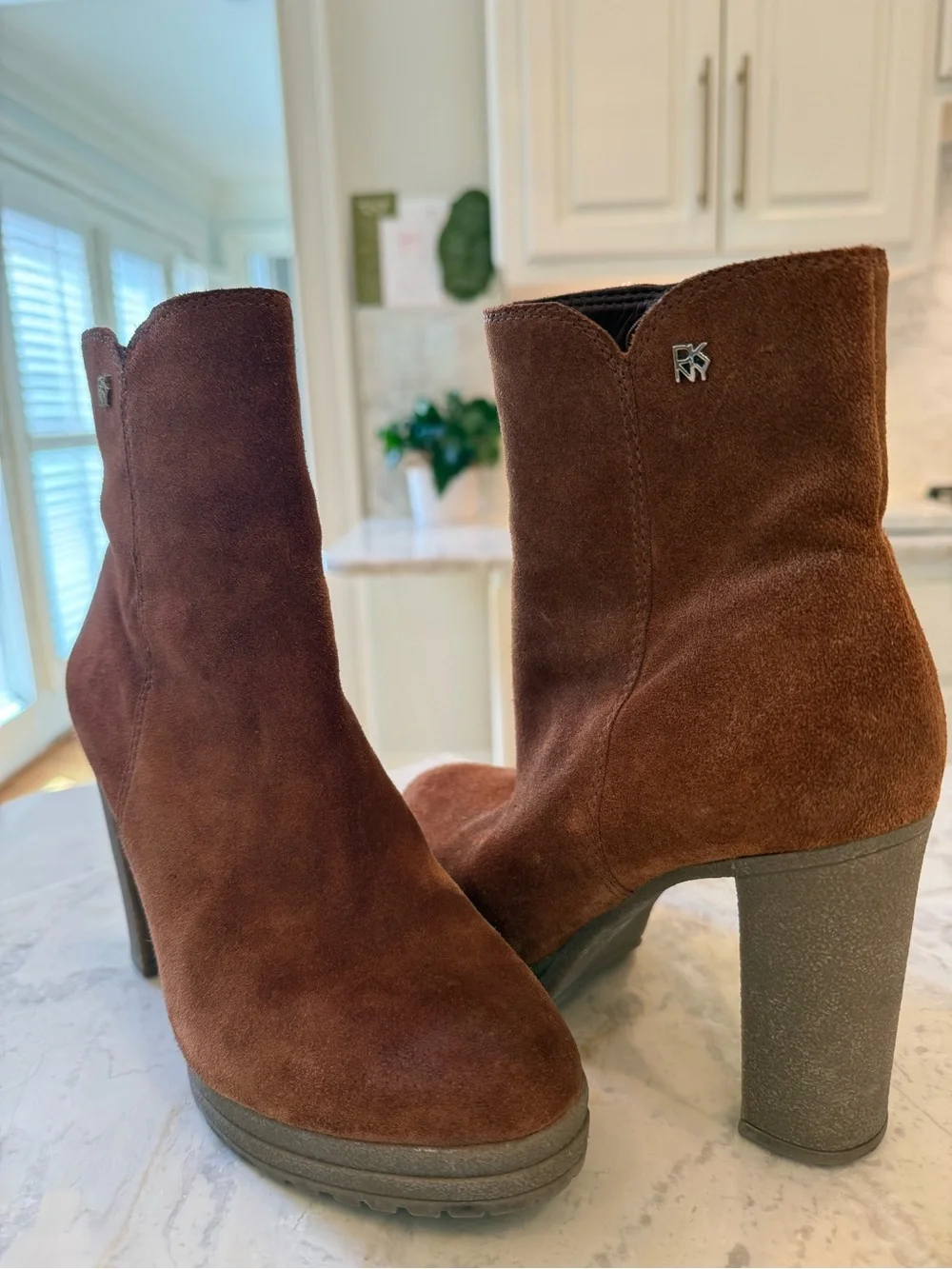 DKNY Tessi platform ankle boot